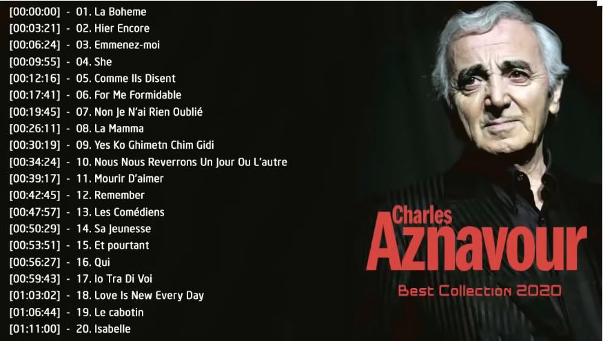 Charles Aznavour - лучшее. Charles Aznavour интервью. Charles Aznavour - best of 40 chansons 2018. Charles Aznavour smile.